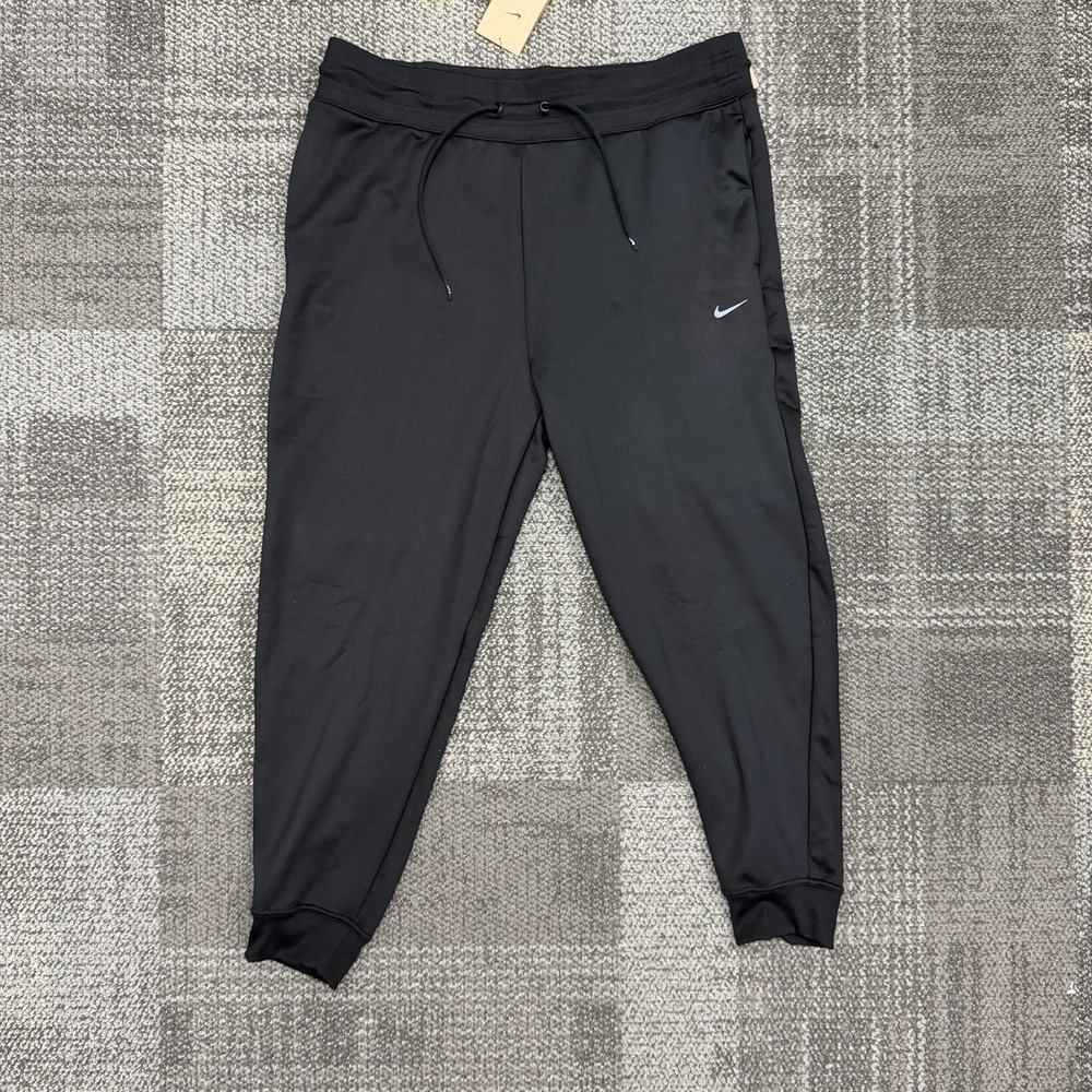 Nike Women Therma-FIT One 7/8 Joggers Sweatpants FB5431-010 Black XL